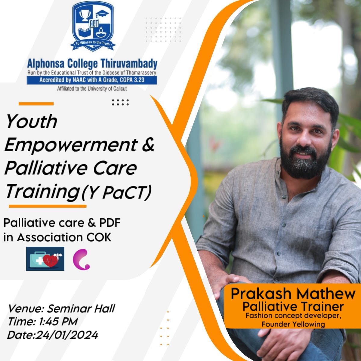 Youth Empowerment & Palliative care training