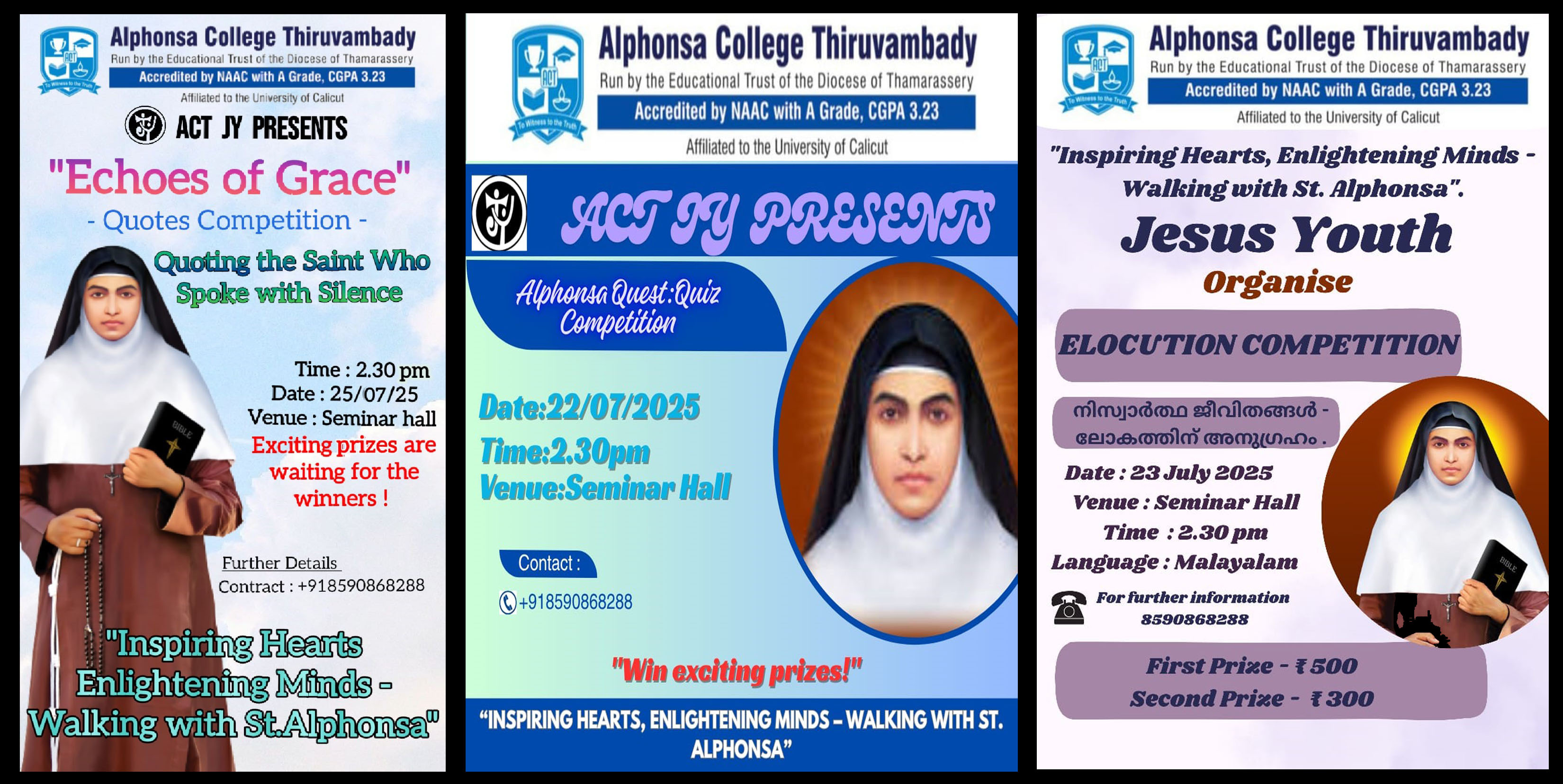 Alphonsa Day Competitions